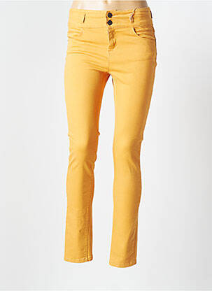 Pantalon slim jaune PHILDAR pour femme