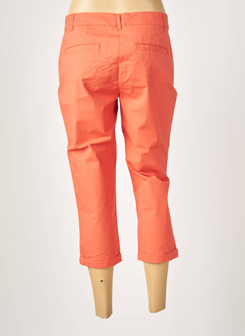 Pantacourt orange BASTINGAGE pour femme