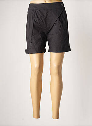 Short fermeture zippée sous rabat avec crochet taille normale noir VILA femme