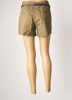 Short fermeture zippée sous rabat boutonné taille normale vert VILA femme