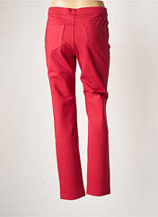 Pantalon slim rouge YOULINE pour femme seconde vue