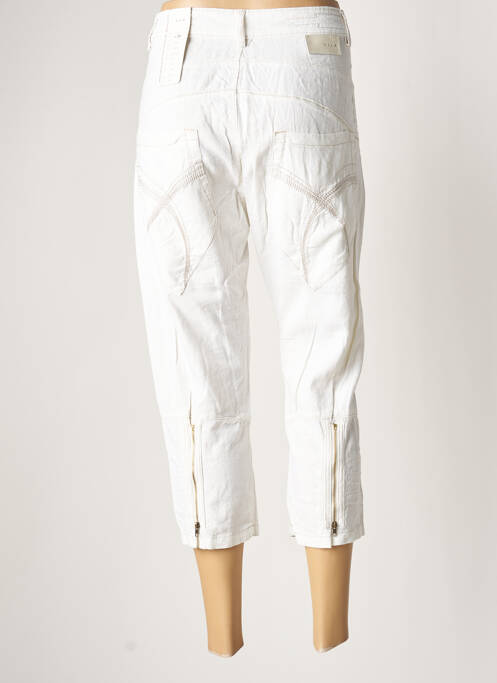 Pantacourt blanc VILA pour femme