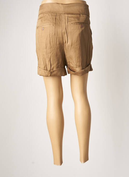 Short marron VILA pour femme
