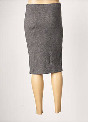 Jupe mi-longue taille normale gris SPARKZ femme