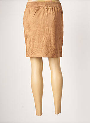 Jupe courte poches marron SPARKZ femme