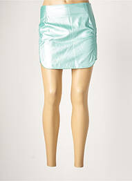 Mini-jupe taille normale vert LAAGAM femme