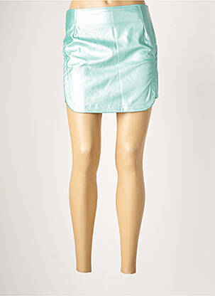 Mini-jupe taille normale vert LAAGAM femme