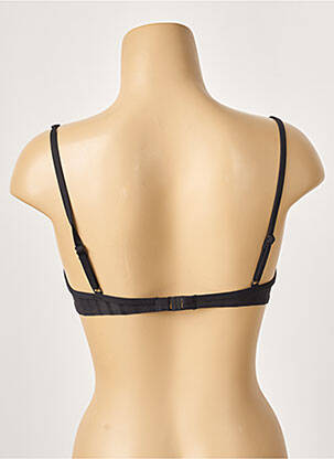 Haut de maillot de bain stretch haut soutien-gorge moulé noir CHERRY BEACH femme