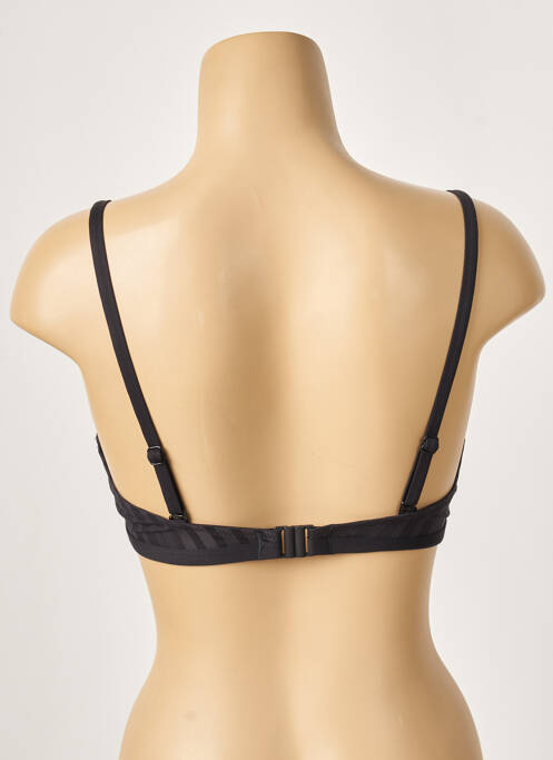 Haut de maillot de bain noir CHERRY BEACH pour femme