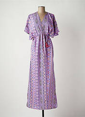 Robe longue violet PURPLE QUEEN pour femme seconde vue