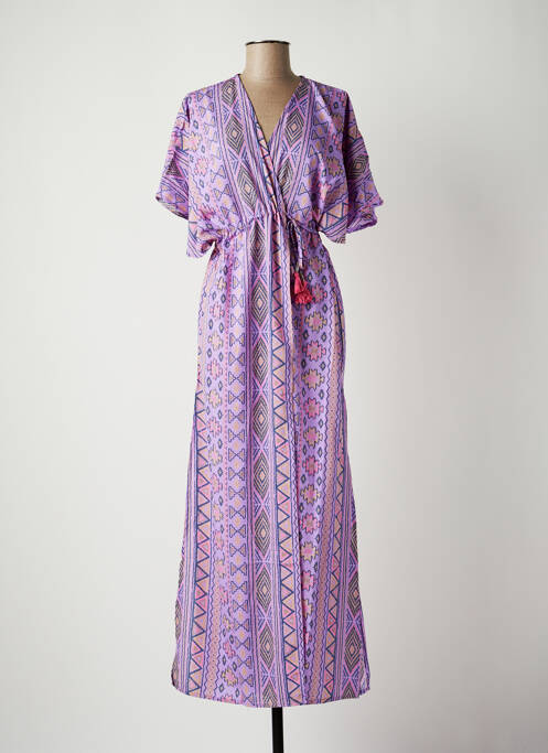 Robe longue violet PURPLE QUEEN pour femme