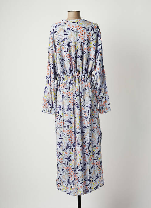 Robe mi-longue bleu SPARKZ pour femme