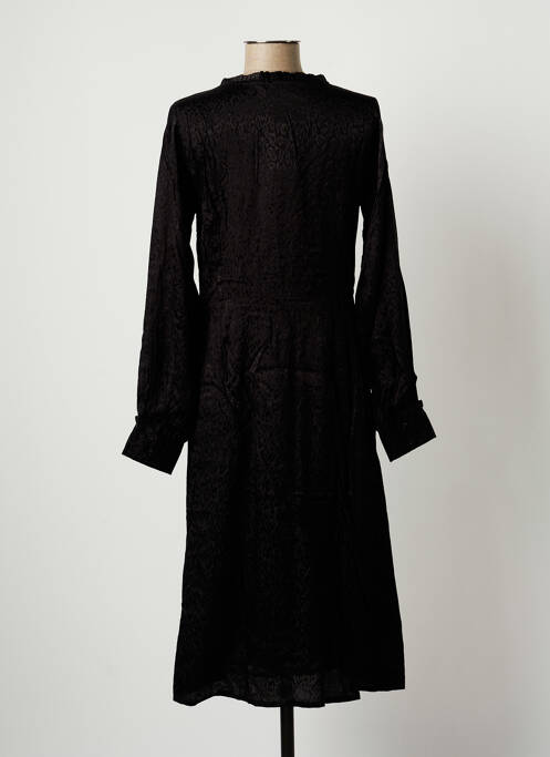 Robe mi-longue noir SPARKZ pour femme