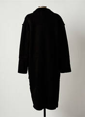 Manteau long noir GOA pour femme seconde vue