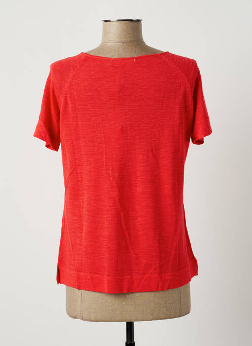 Top rouge POLES pour femme