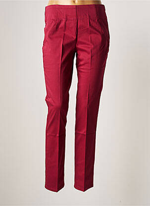 Pantalon slim taille normale taille normale rouge LA FIANCEE DU MEKONG femme