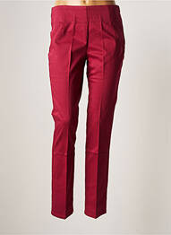 Pantalon slim taille normale taille normale rouge LA FIANCEE DU MEKONG femme