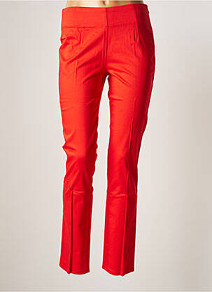 Pantalon slim taille normale taille normale orange LA FIANCEE DU MEKONG femme