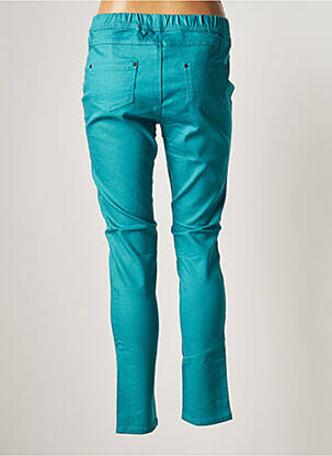 Pantalon slim taille élastique taille normale bleu LA FIANCEE DU MEKONG femme