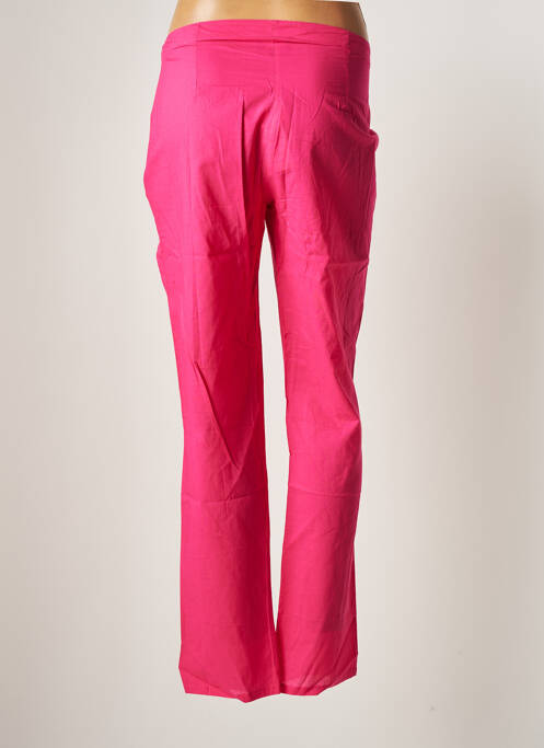 Pantalon droit rose LA FIANCEE DU MEKONG pour femme