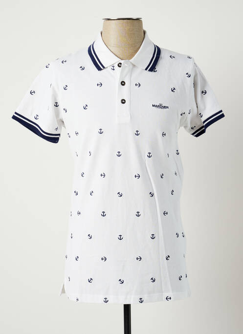 Polo blanc MARINER pour homme