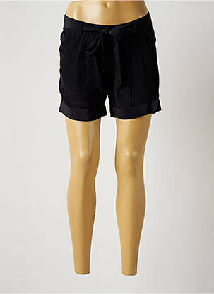 Short fermeture zippée sous rabat avec crochet taille normale noir VILA femme