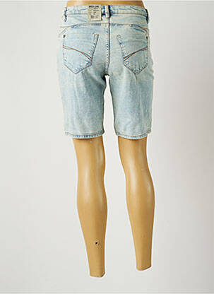 Bermuda coupe droite taille normale bleu GARCIA femme