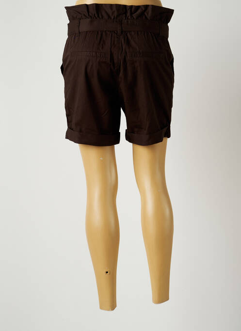 Short marron VILA pour femme