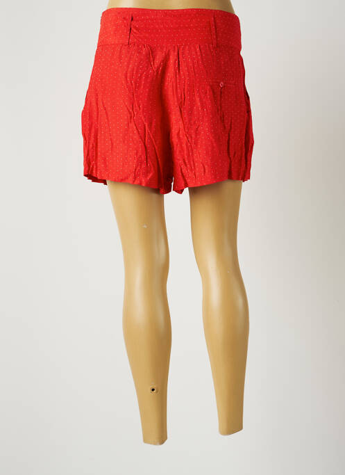 Short rouge VILA pour femme