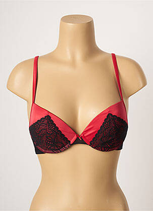 Soutien-gorge effet matière satinée haut soutien-gorge push-up rouge PASSIONATA femme
