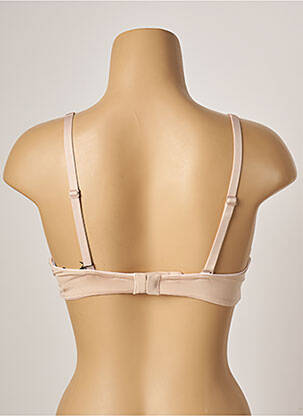 Soutien-gorge effet matière satinée haut soutien-gorge moulé chair CHANTELLE femme