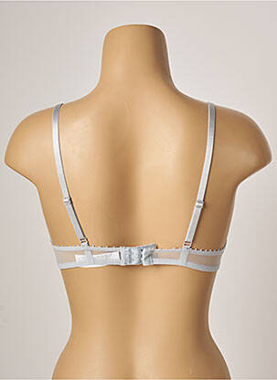 Soutien-gorge effet matière satinée haut soutien-gorge push-up bleu PASSIONATA femme