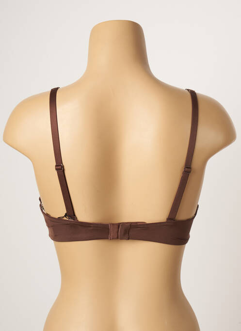 Soutien-gorge bretelle multi position haut soutien-gorge moulé marron CHANTELLE femme