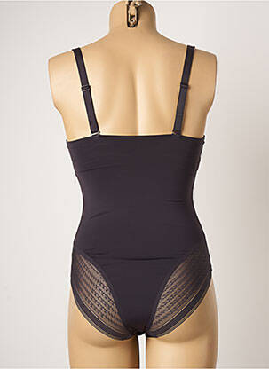 Body lingerie effet matière satinée gris SIMONE PERELE femme