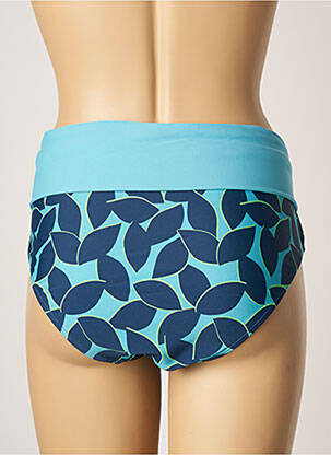 Bas de maillot de bain imprimé fantaisie culotte bleu BESTFORM femme