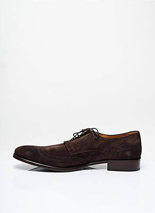 Derbies nubuck talon bas marron PETER BLADE homme