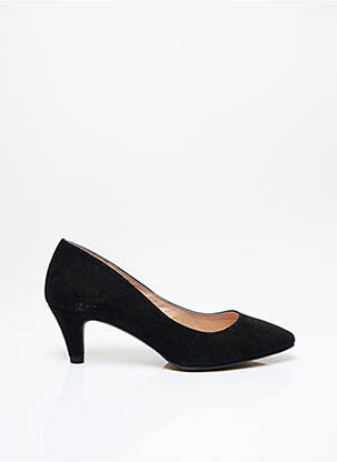 Escarpins nubuck talon de 4 à 6cm noir DANIELA VEGA femme