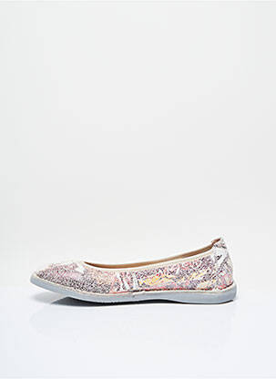 Ballerines semelle amovible talon plat jusqu'à 3cm beige ALCE femme