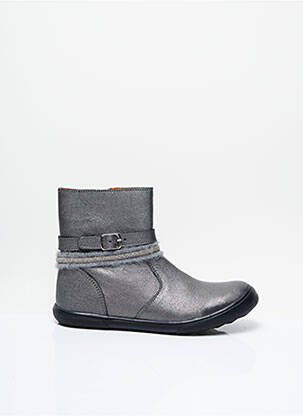 Bottines/Boots gris APPLES & PEARS pour fille