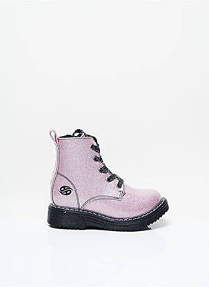 Bottines/Boots rose DOCKERS pour fille