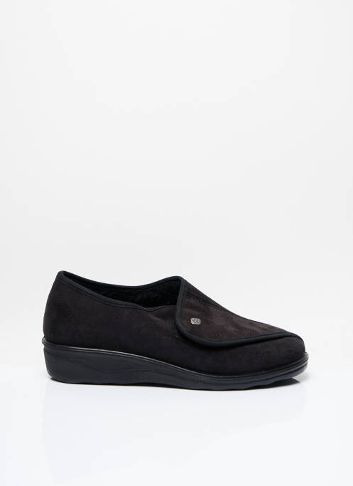 Chaussures de confort talon compensé talon plat jusqu'à 3cm noir ROMIKA femme