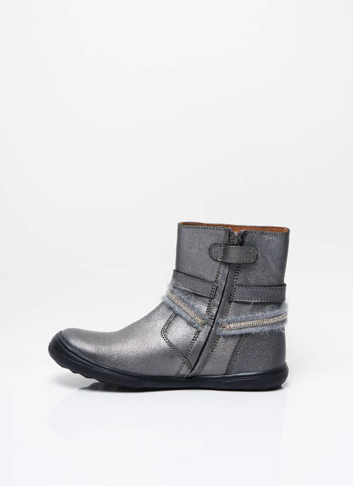 Bottines/Boots gris APPLES & PEARS pour fille
