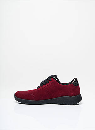 Baskets talon compensé talon plat jusqu'à 3cm violet SOLIDUS femme