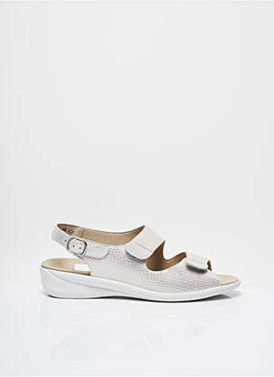 Sandales/Nu pieds beige SOLIDUS pour femme