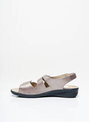 Sandales/Nu pieds beige SOLIDUS pour femme seconde vue