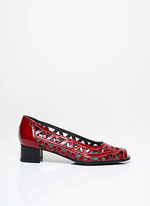 Sandales/Nu pieds rouge LUXAT pour femme