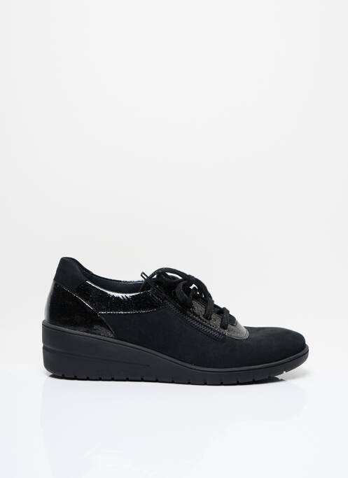Chaussures de confort noir SOLIDUS pour femme