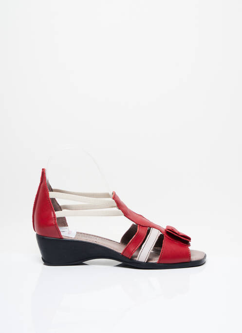 Sandales/Nu pieds rouge JMG HOUCKE pour femme