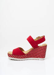 Sandales/Nu pieds rouge GABOR pour femme seconde vue