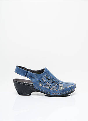 Sandales/Nu pieds bleu SUAVE pour femme
